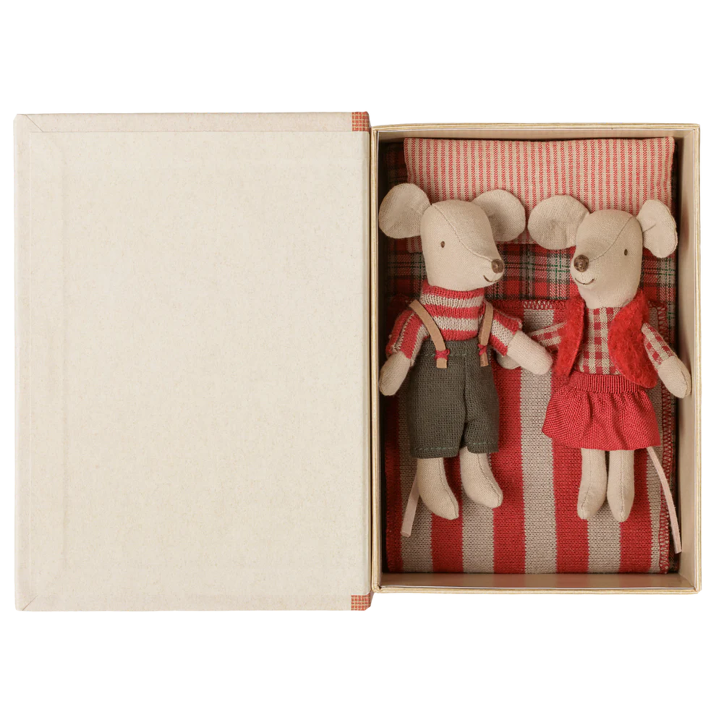 PREORDER: Christmas Twin Mice, Little Sister and Brother in Book (Expected: 09/15/26)