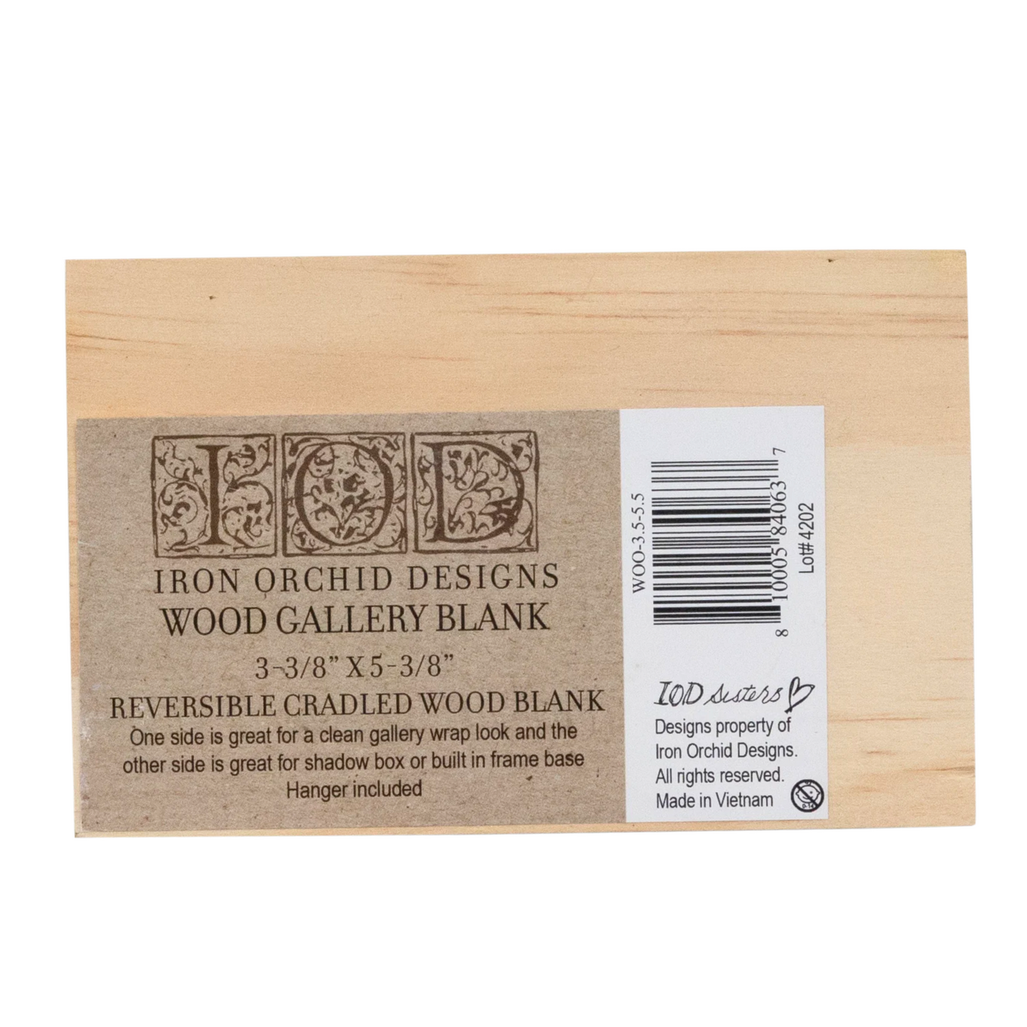 IOD Wood Gallery Blank