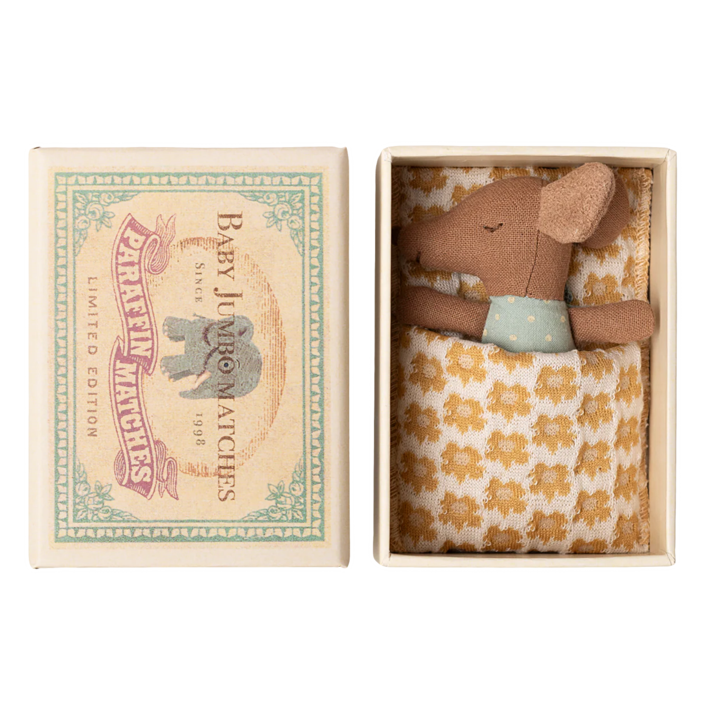 Sleepy Wakey Baby Mouse in Matchbox
