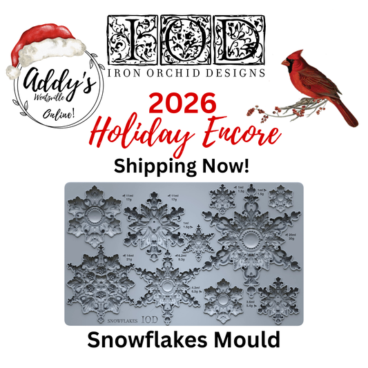 Snowflakes IOD 6"x 10" Mould