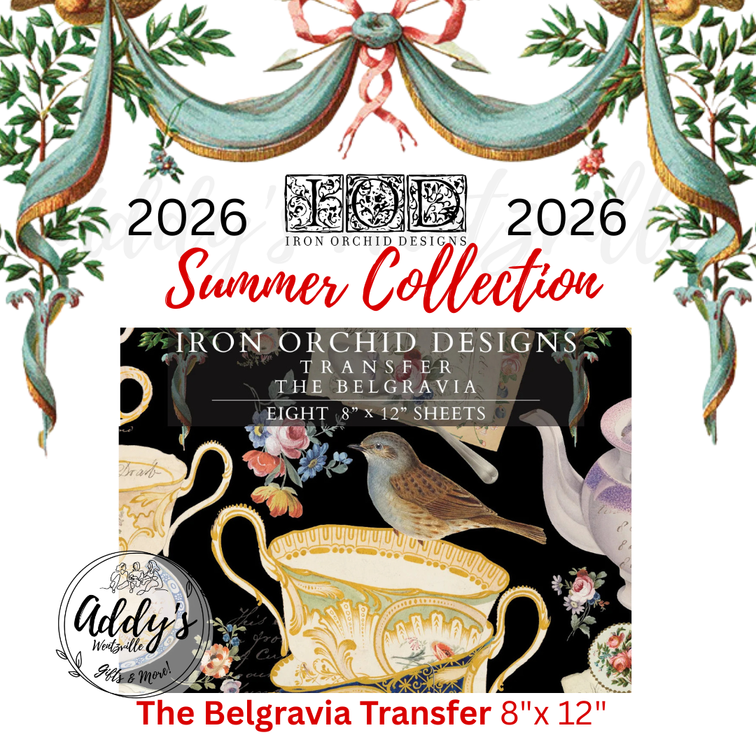 The Belgravia IOD Transfer 8"x 12" Pad