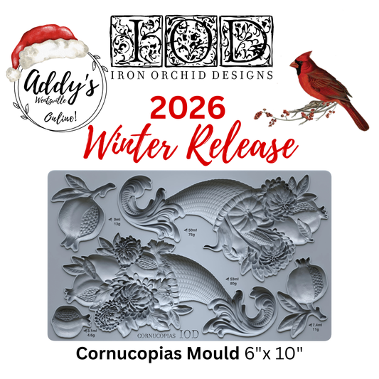 Cornucopias IOD 6"x 10" Mould