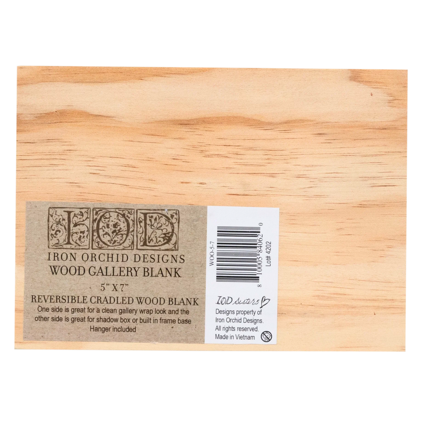 IOD Wood Gallery Blank