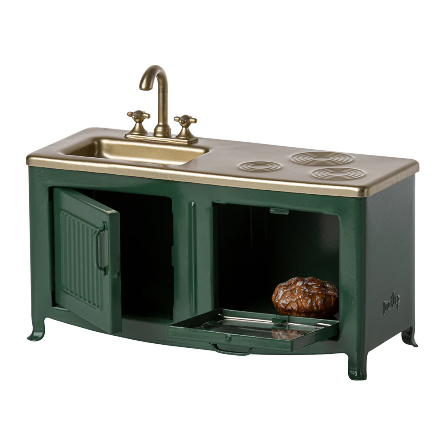 Kitchen, Mouse (Dark Green)