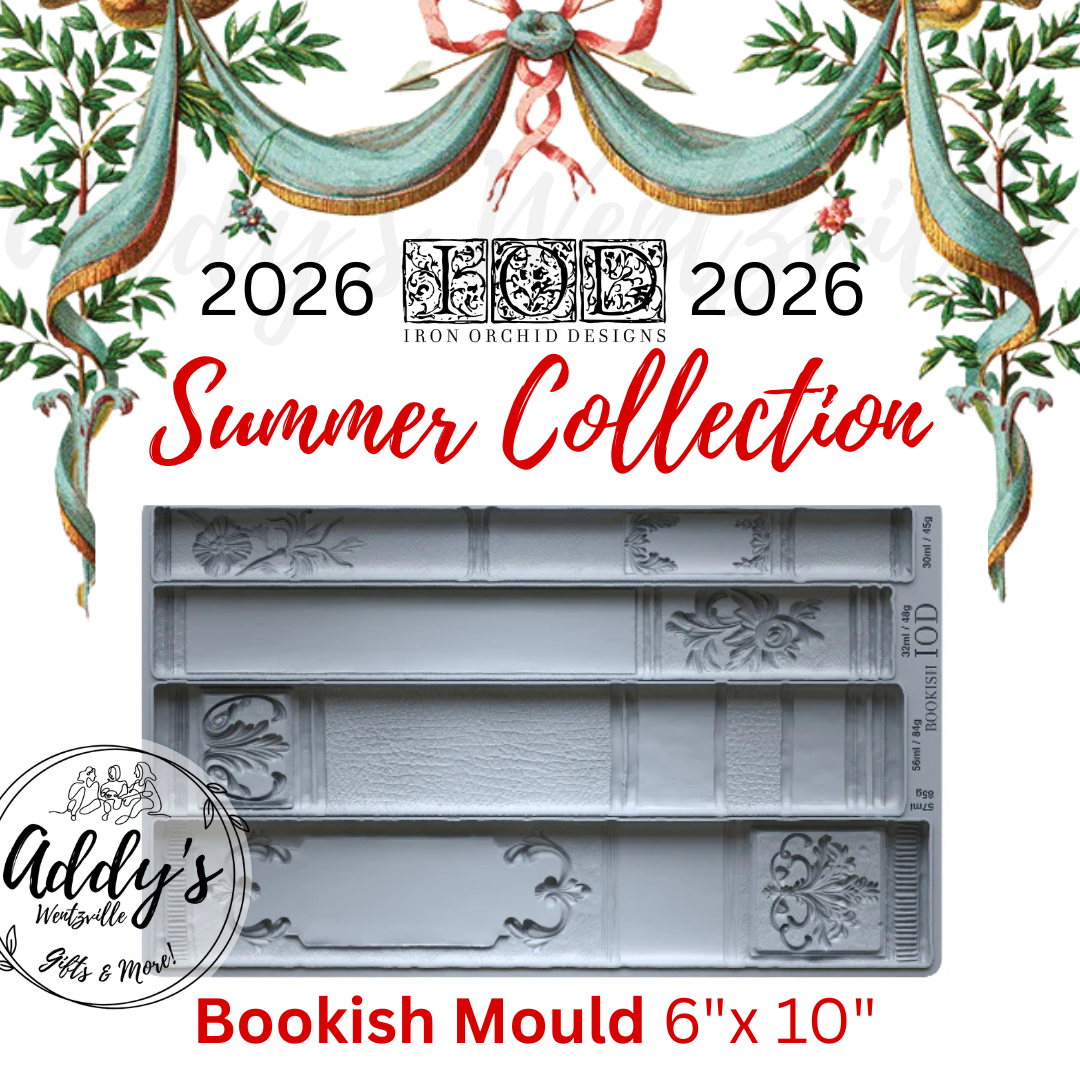 Bookish IOD 6"x 10" Mould