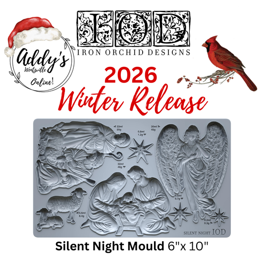 Silent Night IOD 6"x 10" Mould
