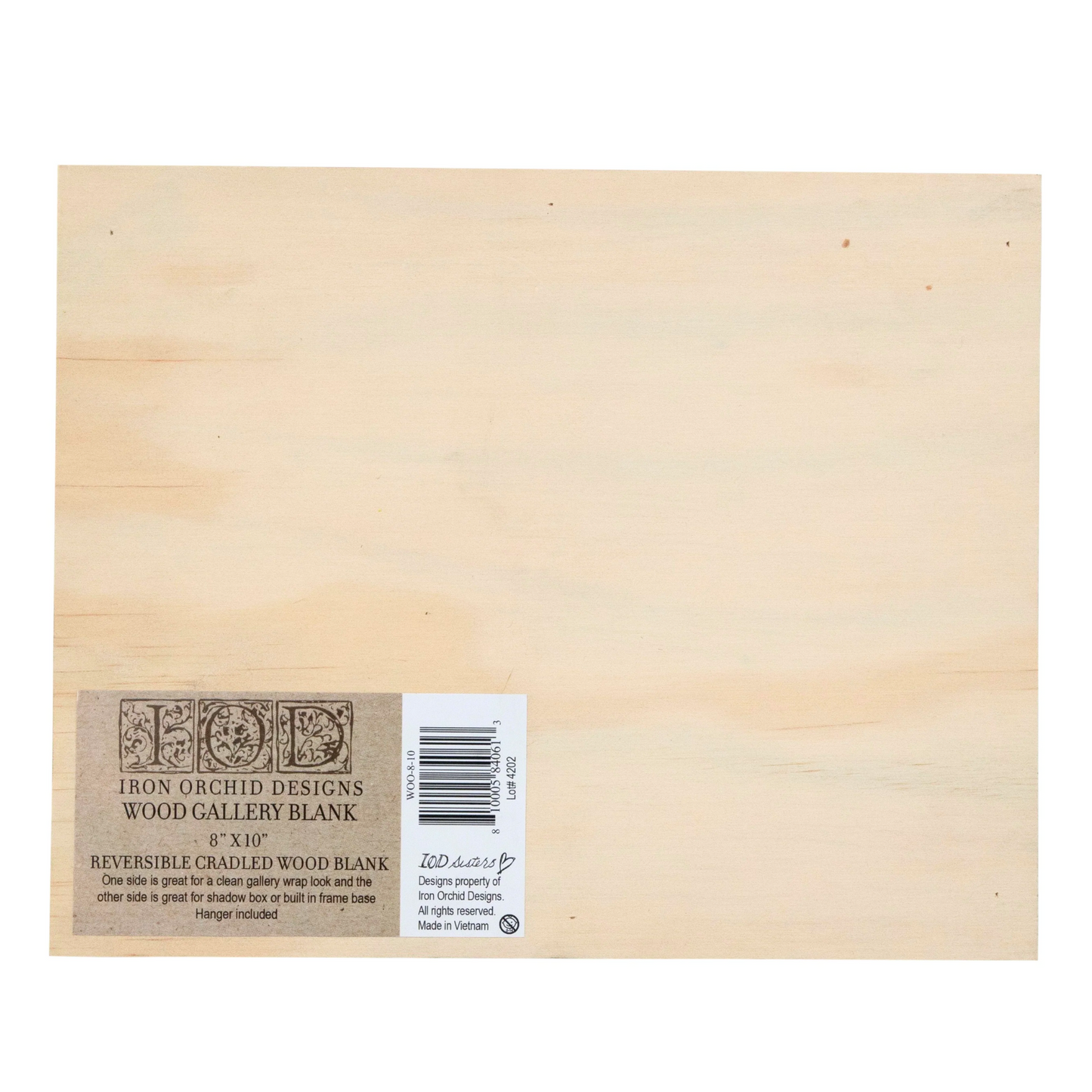 IOD Wood Gallery Blank