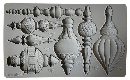 Baubles 6x10 IOD Mould (Retired)