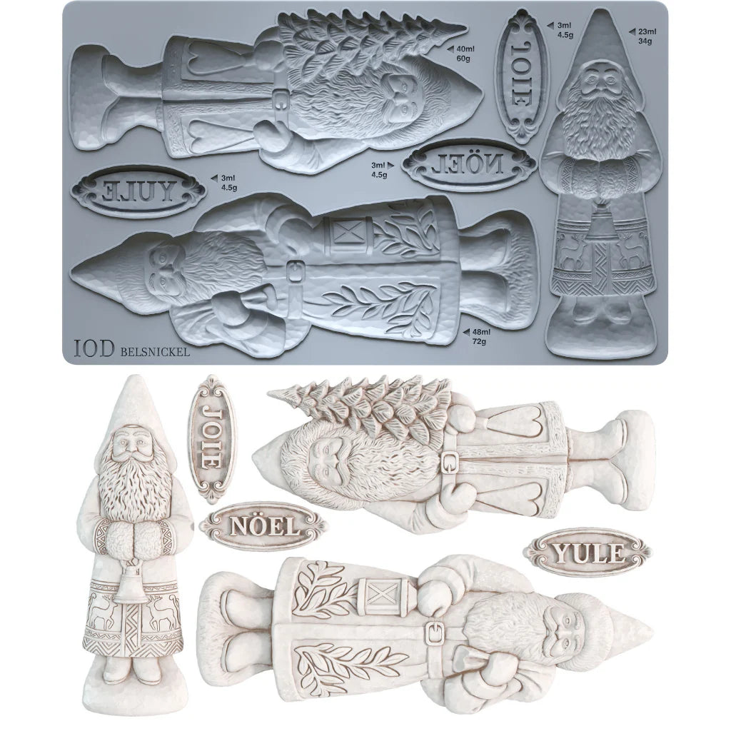 Belsnickel IOD 6"x 10" Mould