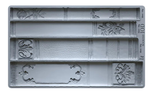 2026 Summer Collection IOD 6"x 10" Mould Bundle (set of 4). Bookish & Swans