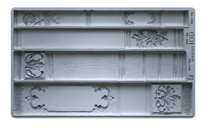 Bookish IOD 6"x 10" Mould