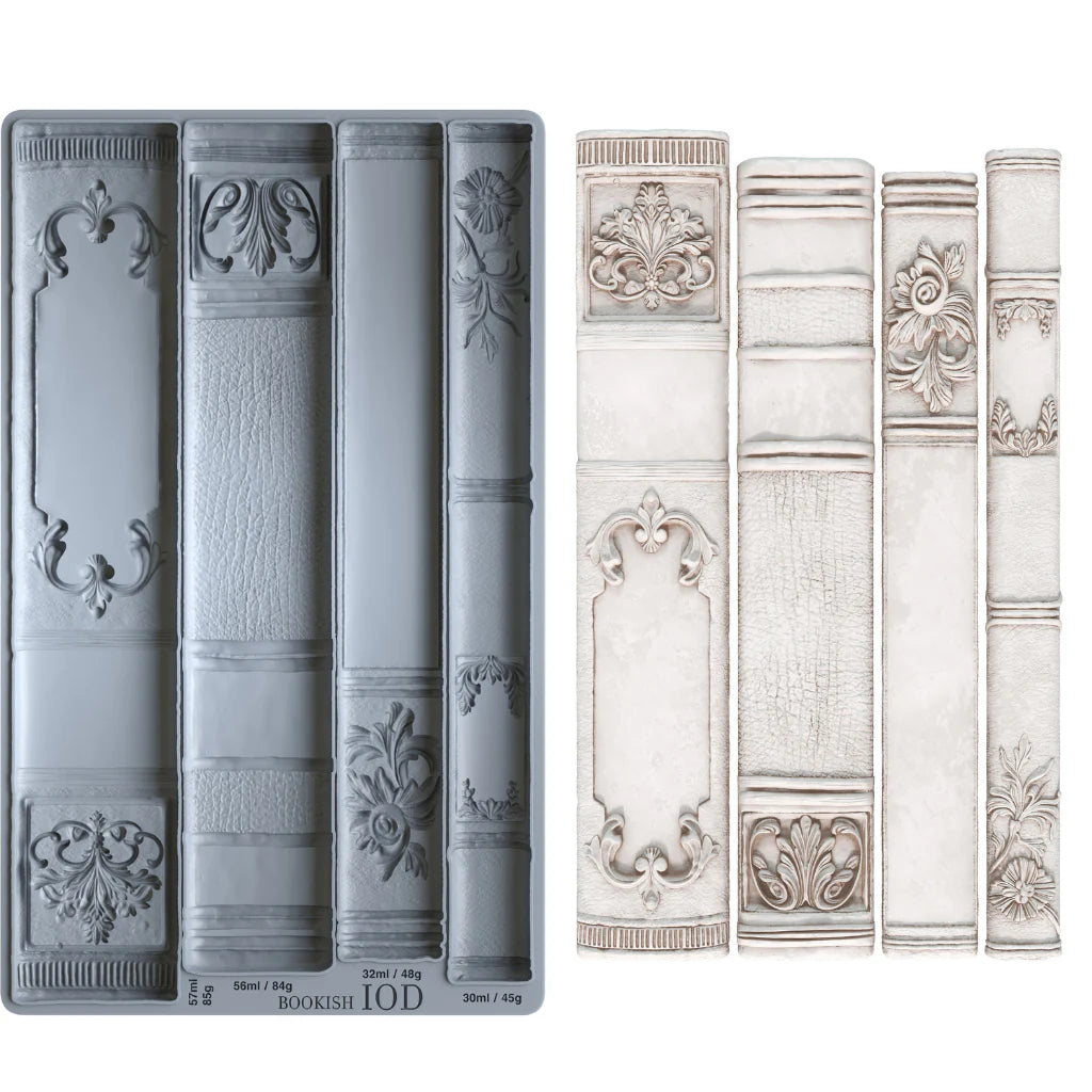 Bookish IOD 6"x 10" Mould