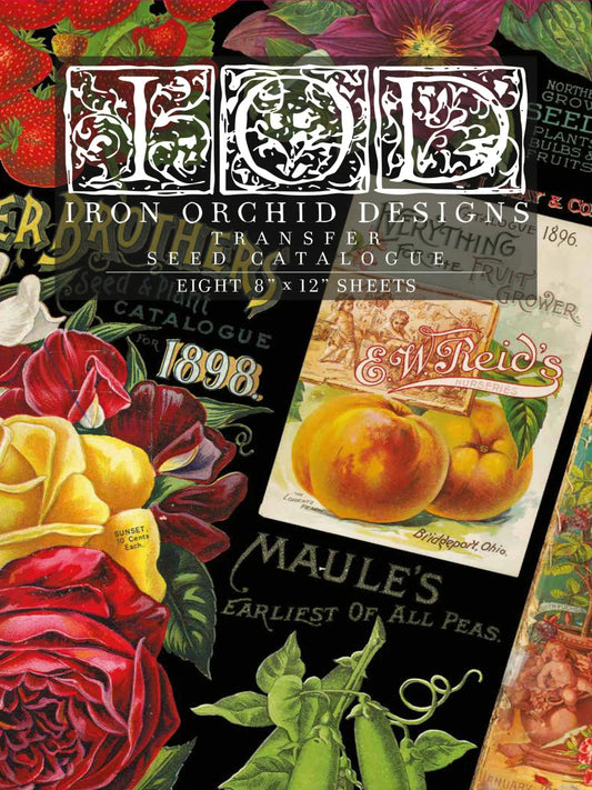 Seed Catalog IOD Transfer 8x12 Pad