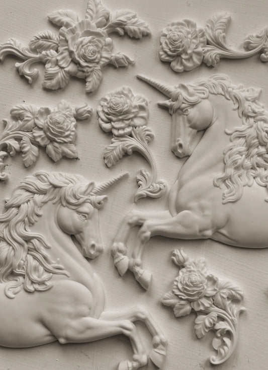 Unicorns IOD 6"x 10" Mould