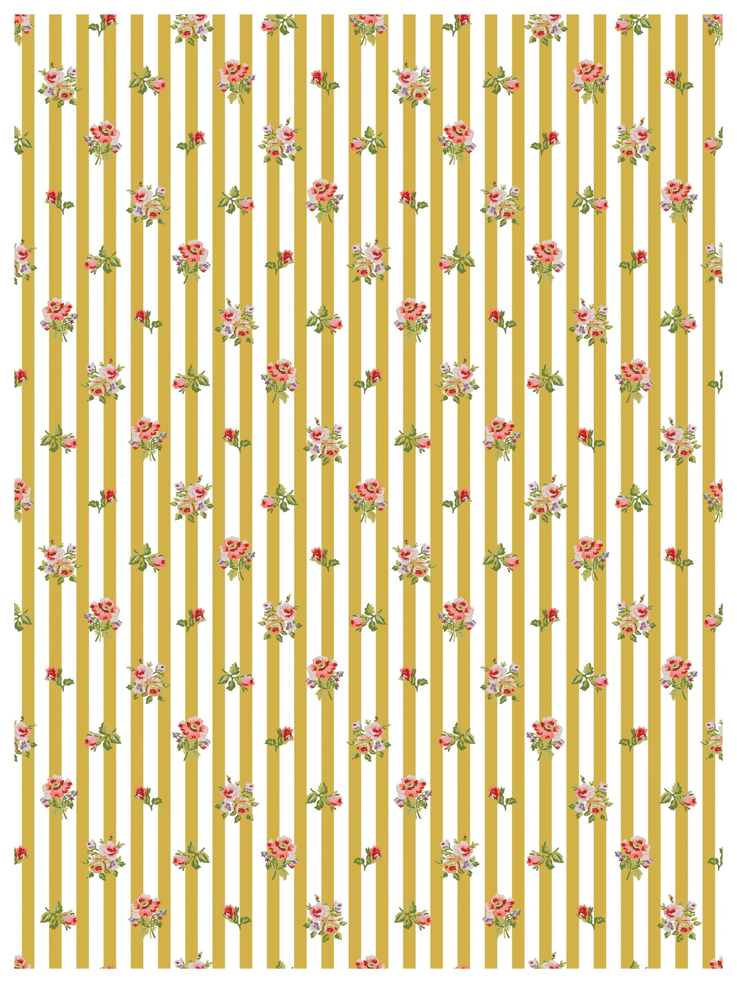 Ditsy Blooms IOD Paint Inlay 12x16 Pad