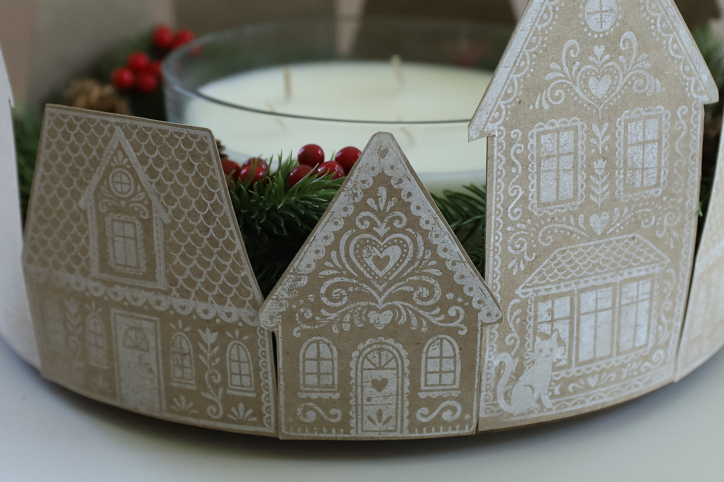 Gingerbread Lane IOD 12"x 12" Stamp