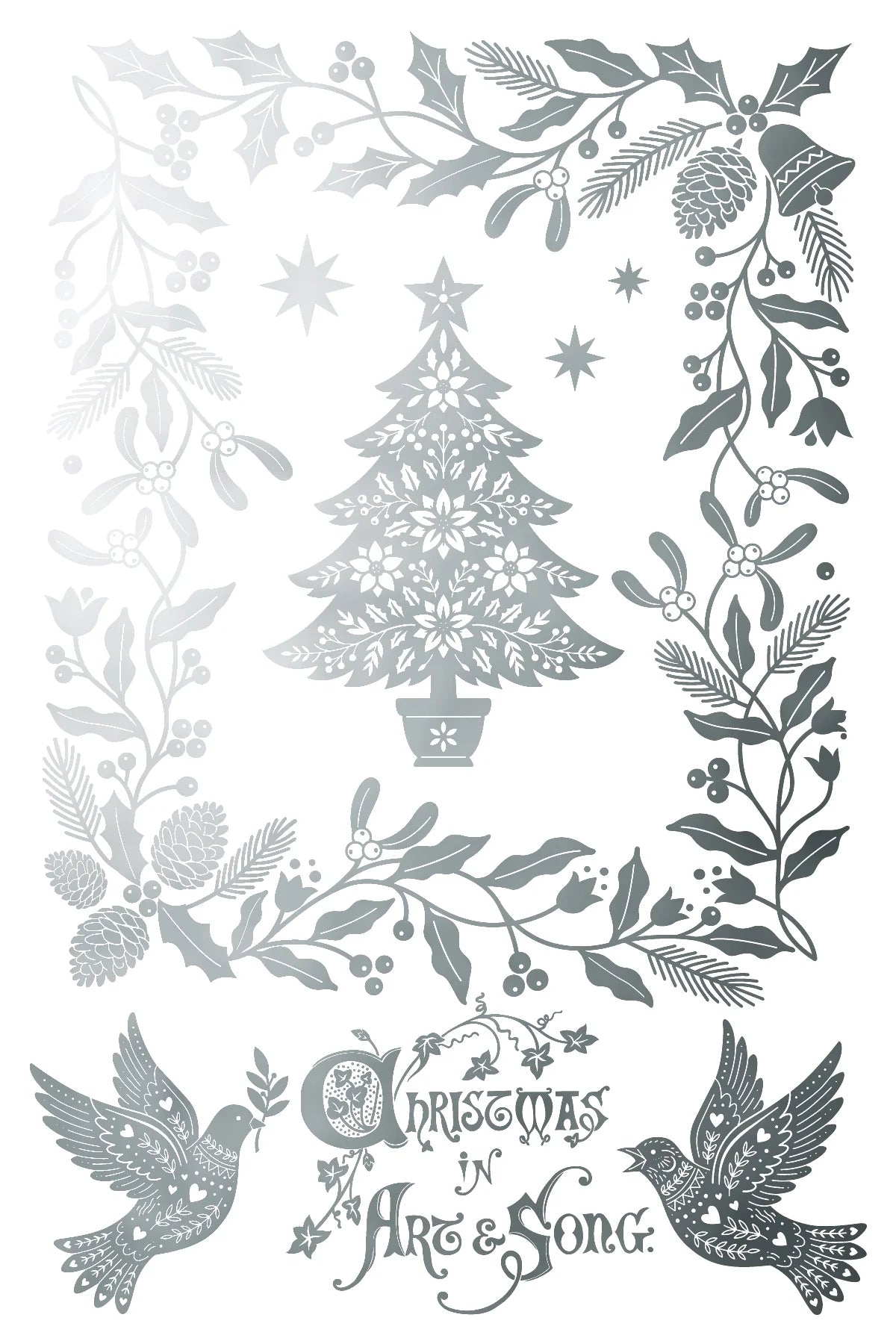 Angels Sing IOD Foil Transfer 8"x 12" Pad