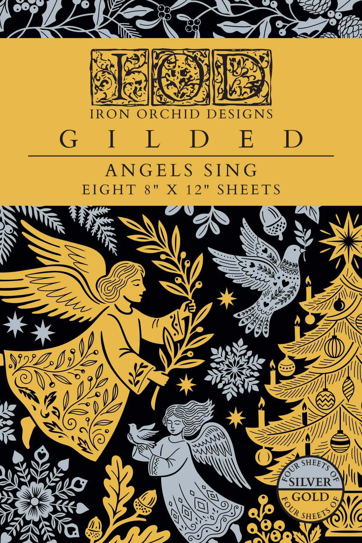 Angels Sing IOD Foil Transfer 8"x 12" Pad