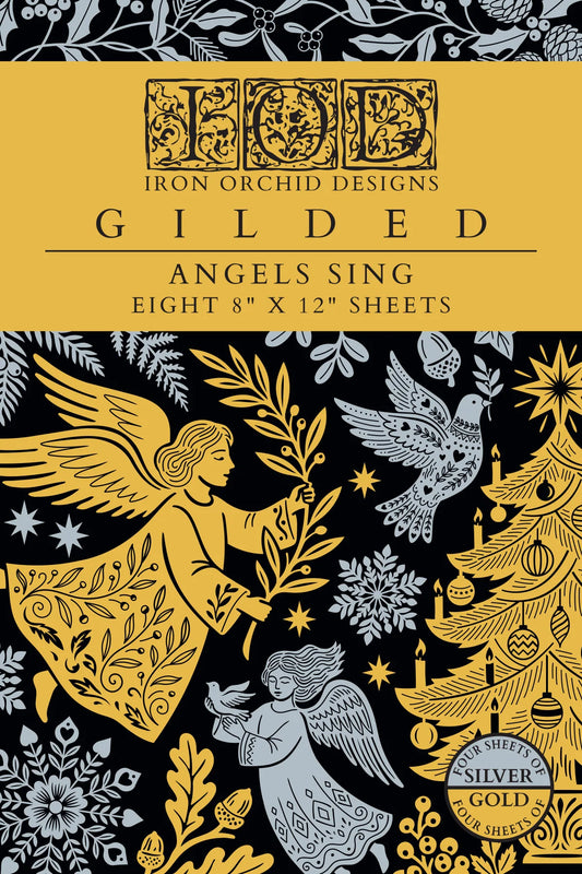 Angels Sing IOD Foil Transfer 8"x 12" Pad