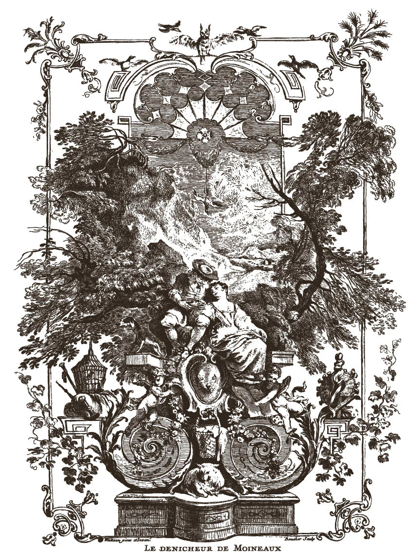 Hameau de la Reine IOD Paint Inlay 12"x 16" Pad