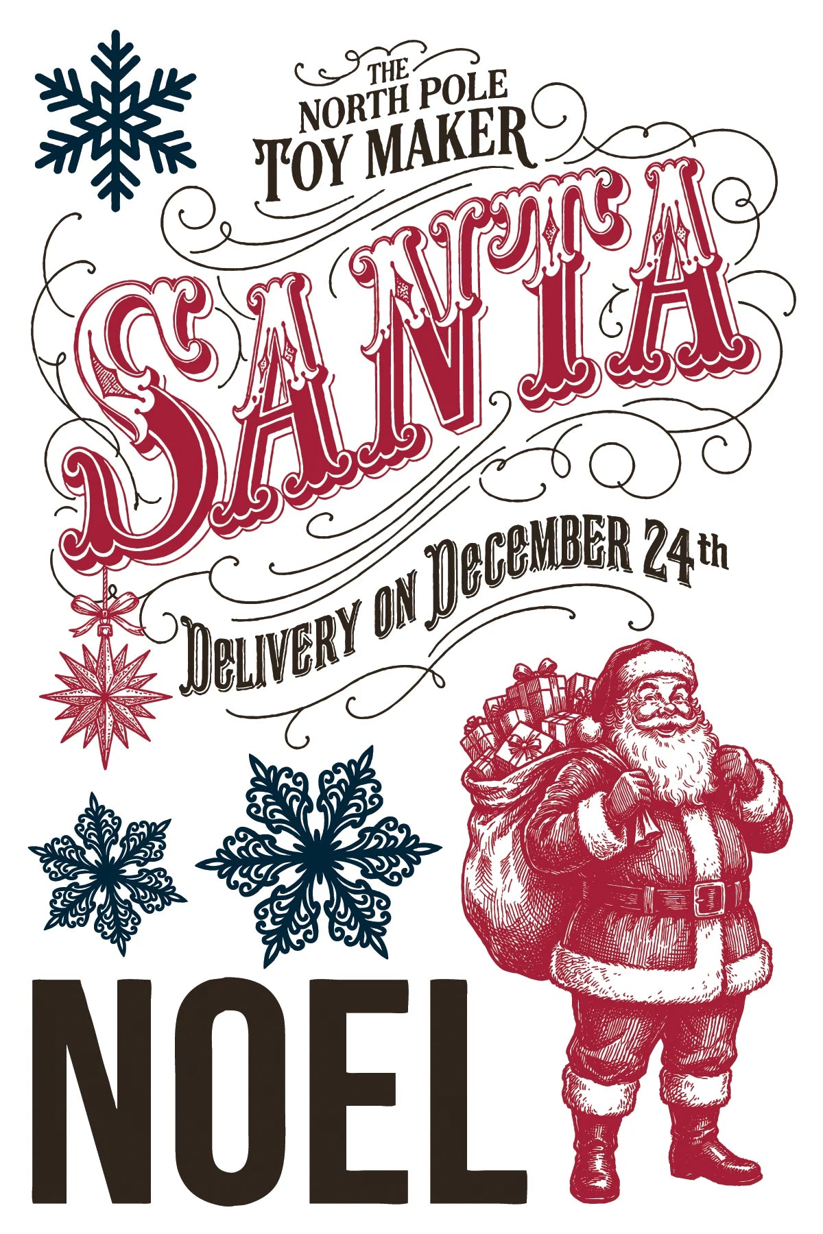 The North Pole Co. IOD 8"x 12" Paint Inlay
