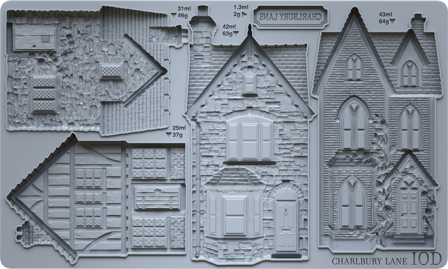 Charlbury Lane IOD 6"x 10" Mould