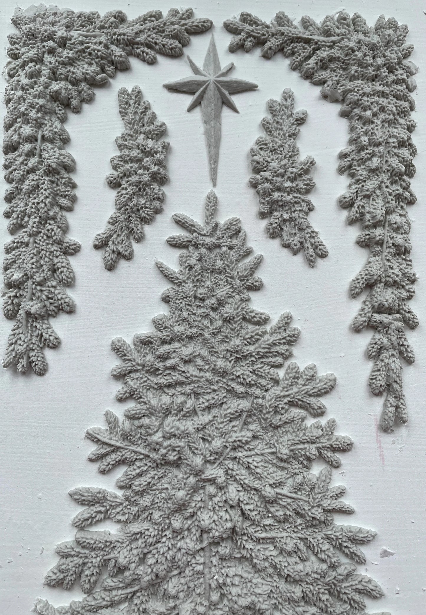 O Christmas Tree IOD 6"x 10" Mould (Retired)