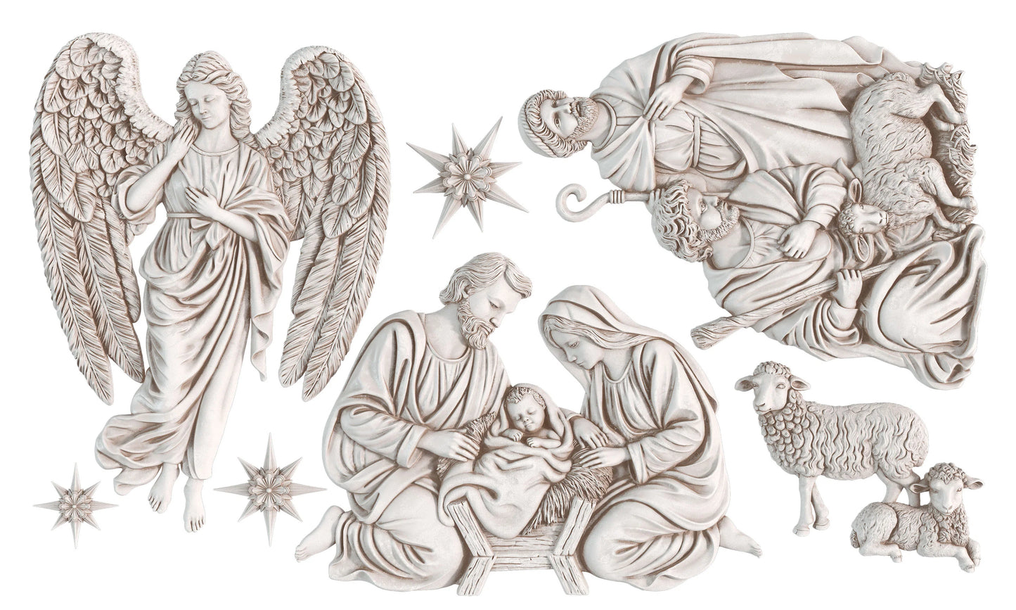Silent Night IOD 6"x 10" Mould