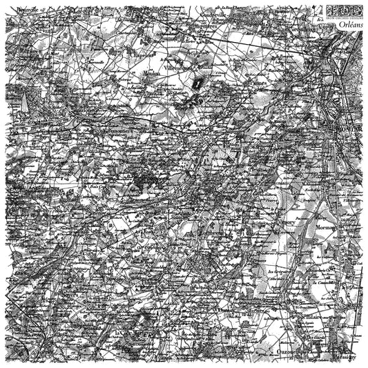 Orleans IOD 12"x 12" Stamp
