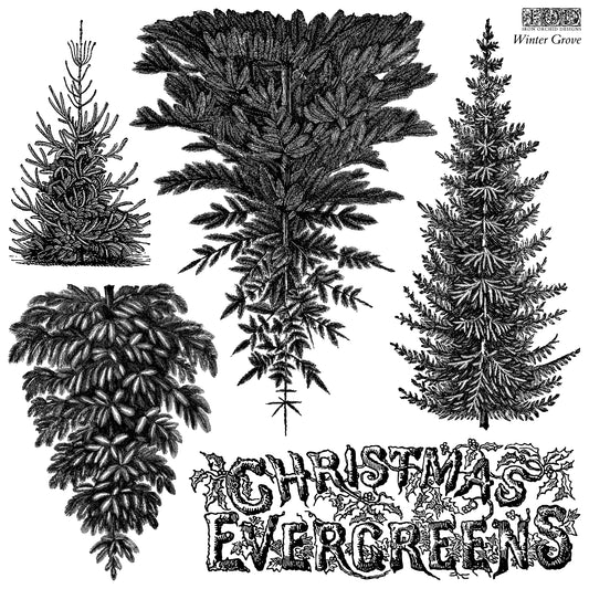 Winter Grove IOD 12"x 12" Stamp