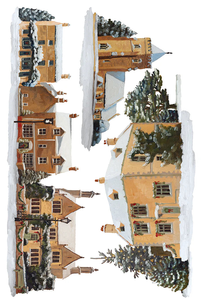 A Cotswold Christmas IOD Transfer 8"x 12" Pad