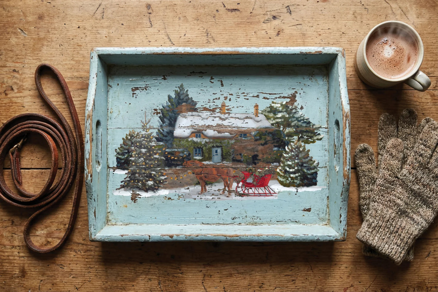 A Cotswold Christmas IOD Transfer 8"x 12" Pad