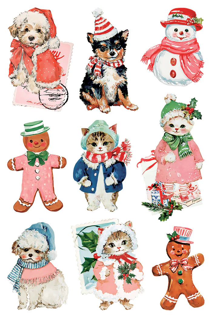 Darling Holiday IOD Transfer 8"x 12" Pad