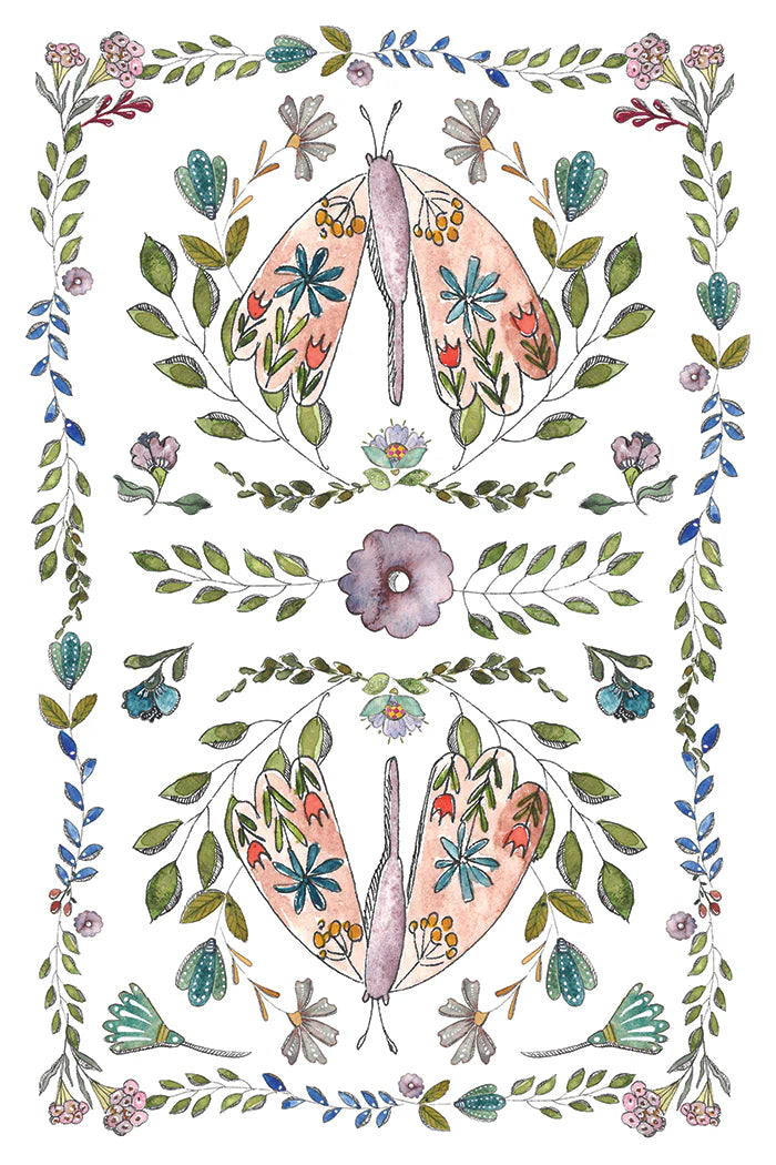 Fern Fables IOD Transfer 8"x 12" Pad