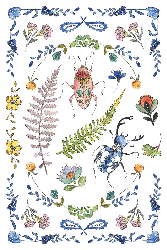 Fern Fables IOD Transfer 8"x 12" Pad