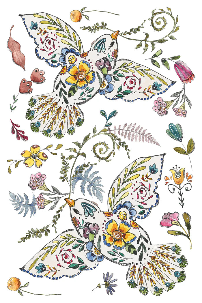 Fern Fables IOD Transfer 8"x 12" Pad