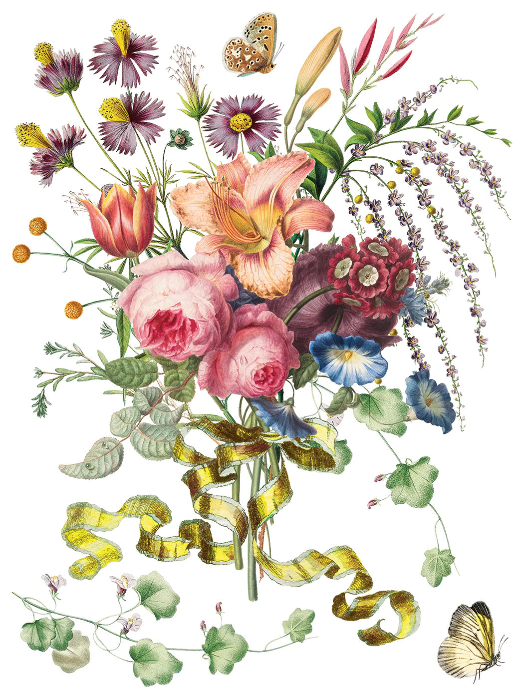 Marché des Fleurs IOD Transfer 12"x 16" Pad
