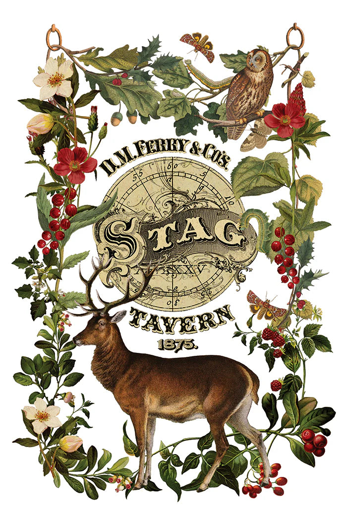 Stag Tavern IOD Transfer 8"x 12" Pad