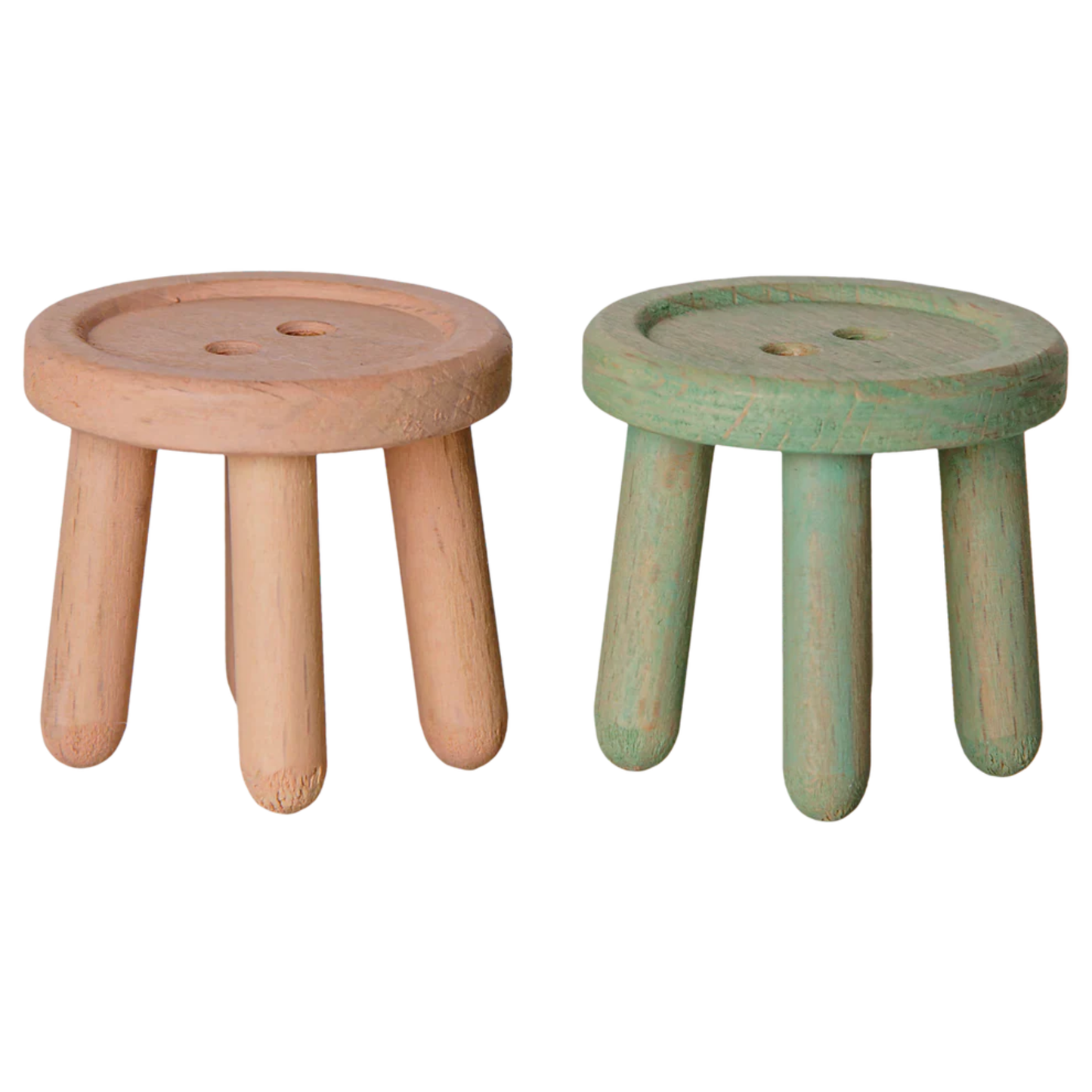 PREORDER: Stool Set, Mouse (Light Rose/Light Mint)
