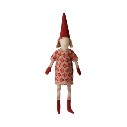 PREORDER: Pixy, Size 5, Girl (Knitted Flower Dress) (Expected: 09/15/26)