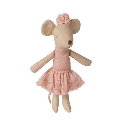 PREORDER: Ballerina Mouse, Big Sister (Light Heather) (Expected: 10/15/26)
