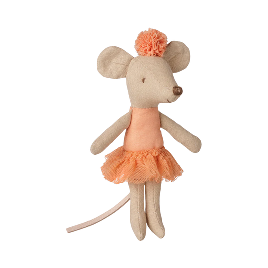 PREORDER: Ballerina Mouse, Little Sister (Apricot) (Expected: 10/15/26)
