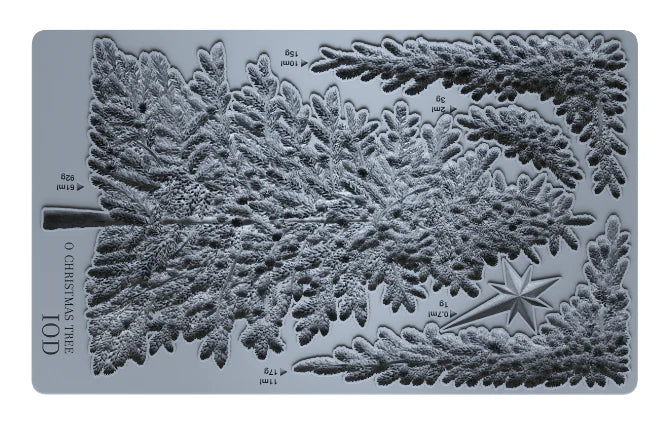 O Christmas Tree IOD 6"x 10" Mould (Retired)