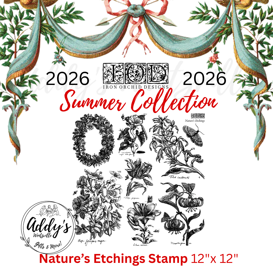 Nature's Etching IOD 12"x 12" Stamp