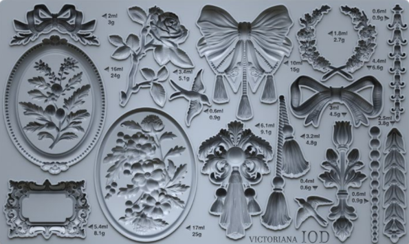 2025 Holiday Mould IOD Bundle! (set of 3).  Victoriana, Saint Nick & Snow Globes! Limited Iron Orchid Designs
