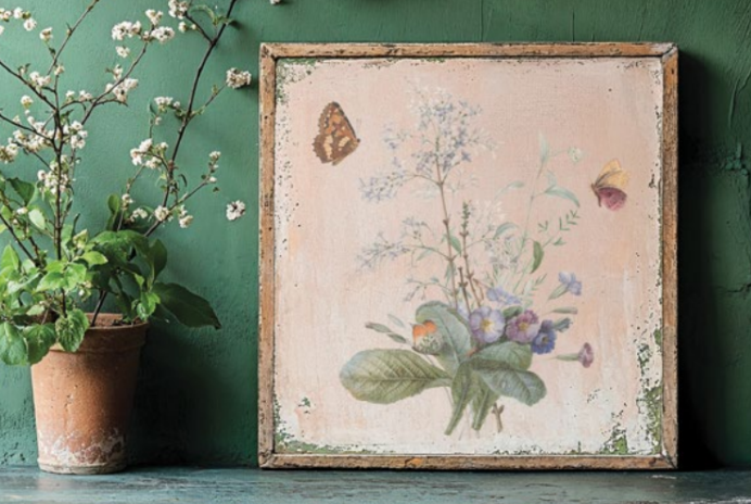 Marché des Fleurs IOD Transfer 12"x 16" Pad