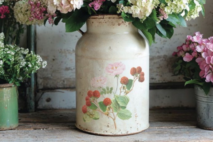 Marché des Fleurs IOD Transfer 12"x 16" Pad