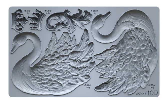 Swans IOD 6"x 10" Mould