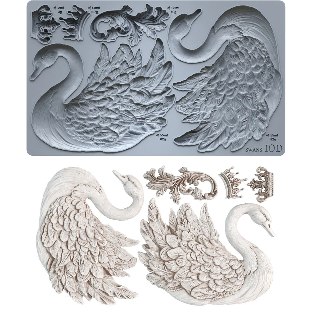 Swans IOD 6"x 10" Mould