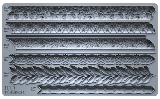 Trimmings 1 6x10 IOD Decor Mould